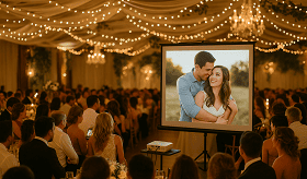 alquiler de proyector para bodas y 15 años