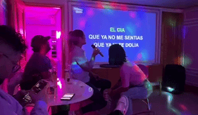 alquiler de karaoke proyector micrófonos etc